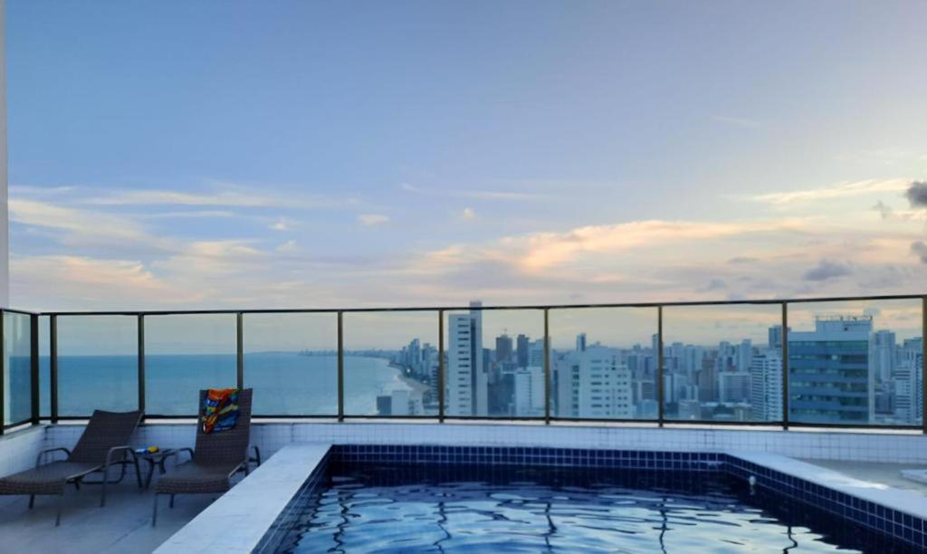Apartamento Beira Mar Com 2 Quartos Ресіфі Екстер'єр фото